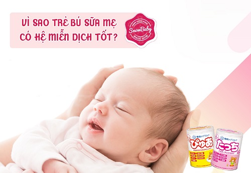 Vì sao trẻ bú sữa mẹ lại khỏe mạnh?